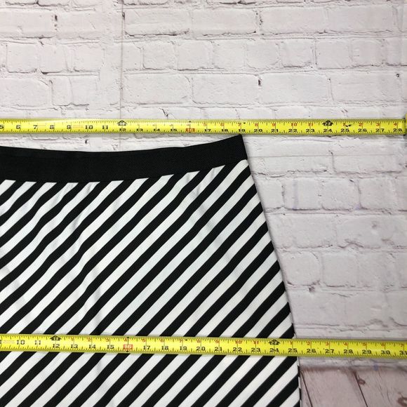Ruby Rd. Women Long Maxi Skirt Size 1X Polyester Blend Stripes B244 -29 - Picture 3 of 12